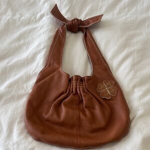 Marc Jacobs Y2K leather Hobo with flower design